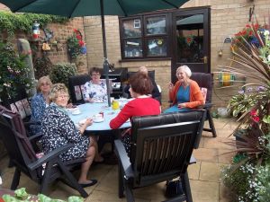 Strawberry Cream Tea in Lilys Garden